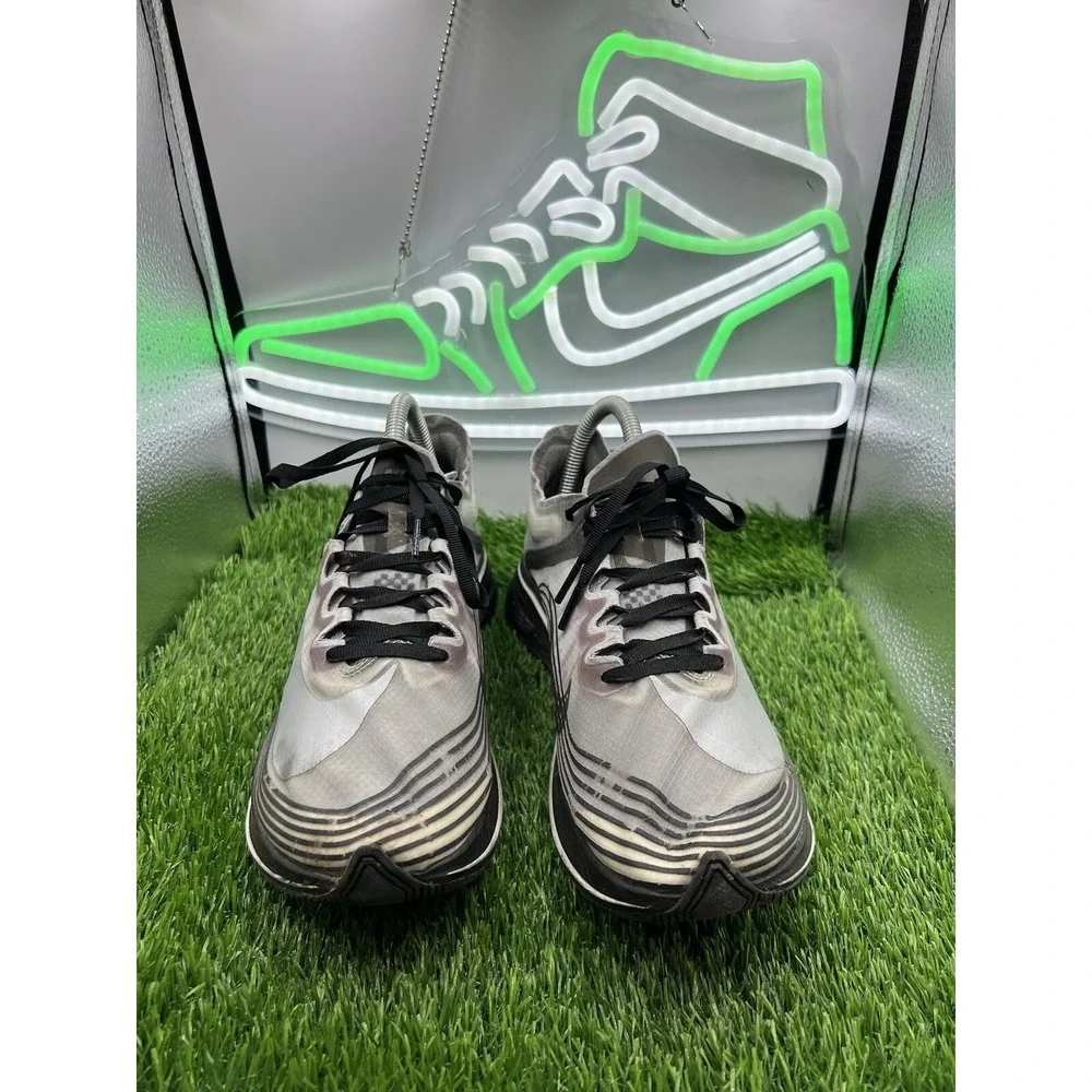 Nike Lab Zoom Fly NYC‎ New York Marathon Black White Men Size 8 AH5088-001 - Picture 5 of 9
